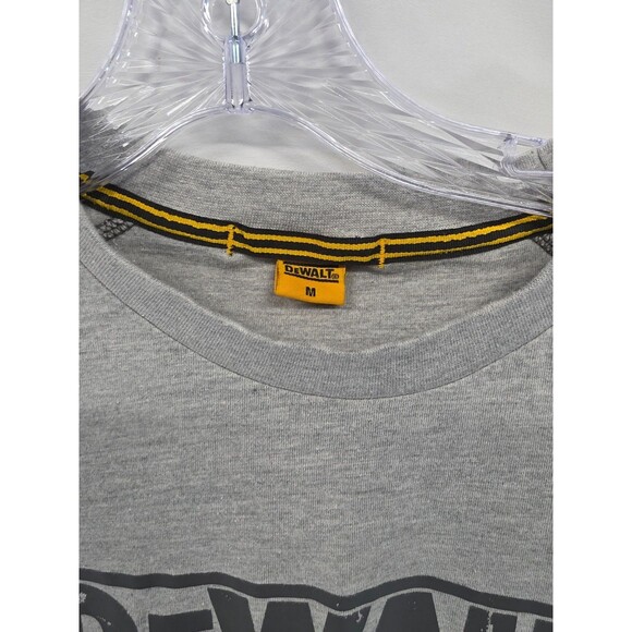 DEWALT Utah Graphic Long Sleeve Heather Gray T-Shirt Men’s SZ M - Picture 2 of 9